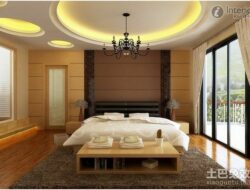 Master Bedroom Gypsum Ceiling Design Photos