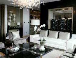Living Room Ideas Black White And Silver